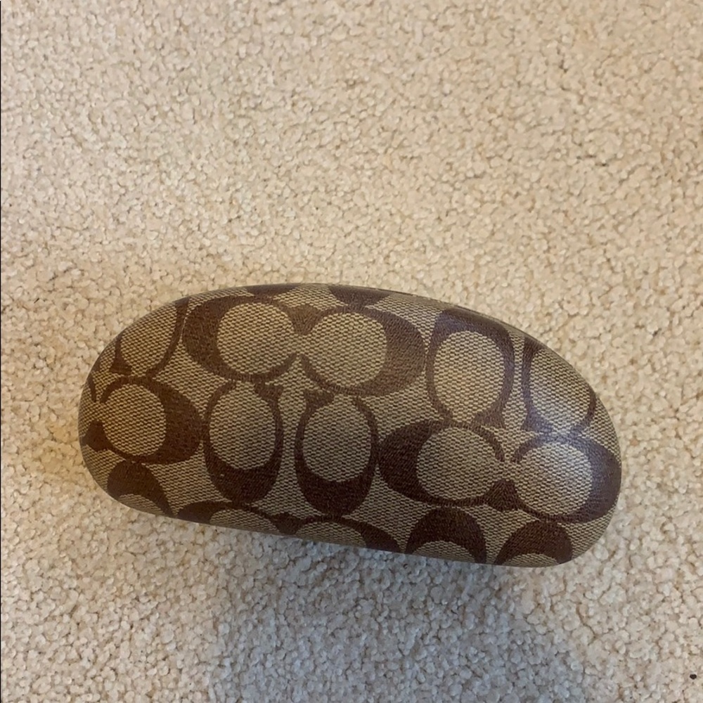 empty- Coach sunglasses case